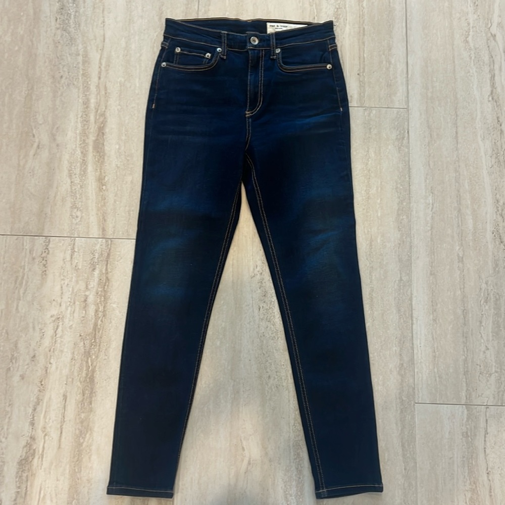 Rag & bone Nina high rise ankle skinny